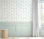 Floral Squares Wallpaper