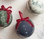 Chris Loves Julia Decoupage Ball Ornaments, Set of 8