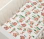 Gingerbread Organic Cotton Crib Fitted Sheet