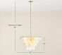 Large Capiz Chandelier (22")
