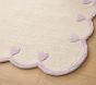 Scallop Heart Border Rug