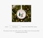 Personalized Baby's First Christmas Santa Ornament