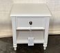 Open Box: Chris Loves Julia Turned Wood Nightstand (20") - Heritage White