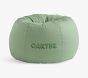 Anywhere Beanbag<sup>&trade;</sup>, Solid Sage Twill Slipcover Only
