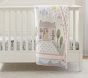 Dollhouse Organic Cotton Crib Fitted Sheet