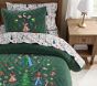 Rifle Paper Co. Green Velvet Nutcracker Quilt &amp; Shams