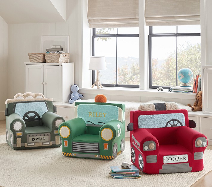 Anywhere Chair®, Gray Pin Dot | Pottery Barn Kids