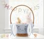 Open Box: Gingham Print Bunny Face Liner, Large - Chambray