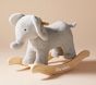 Elephant Critter Plush Nursery Rocker