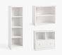 Cameron Cubby Tower Wall Storage System with Bookcase Cubby