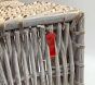 Open Box: Quinn Tiered Wall Storage Rack (14"W x 30'H) - Whitewash