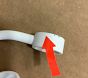 Open Box: Room Darkening Double Curtain Rod, Medium (48-88", 0.75"Diam) - White