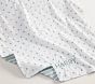 Dot Stripe Chamois Baby Blanket