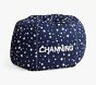 Anywhere Beanbag<sup>&trade;</sup>, Navy Glow-in-the-Dark Scattered Stars