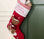 Bear Quilted Christmas Stocking Collection