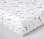 Ramona Organic Cotton Crib Fitted Sheet