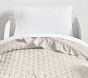 Ruffle European Linen Toddler Quilt (Crib Sized)