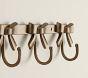 Ava Ribbon Cast Metal Brass Hook (24")