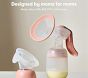 Frida Mom 2-in-1 Manual + Silicone Suction Breast Pump