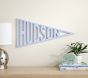Personalized Wood Pennant