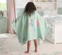 Disney Princess Enchanted Ruffled Kid Hooded Towel