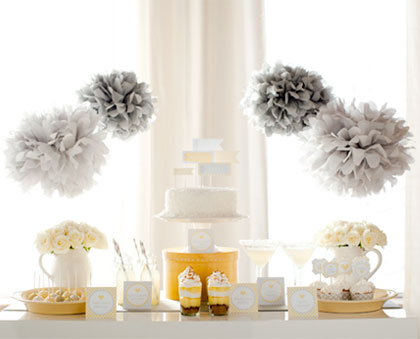 Polka Dot Baby Shower Sunshine Baby Shower Pottery Barn Kids