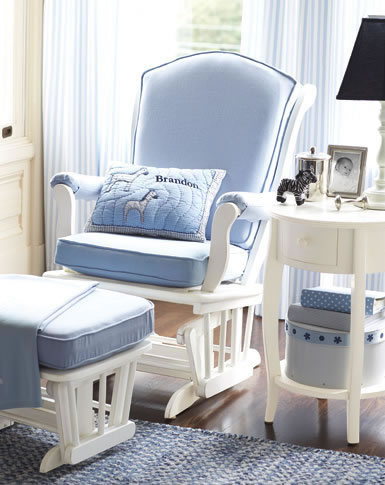 blue baby furniture