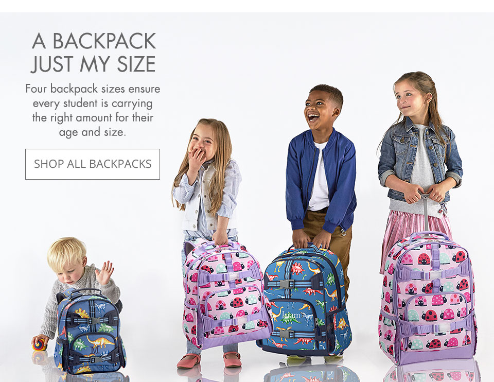 Pottery Barn Kids Backpack Size Comparison Aseky