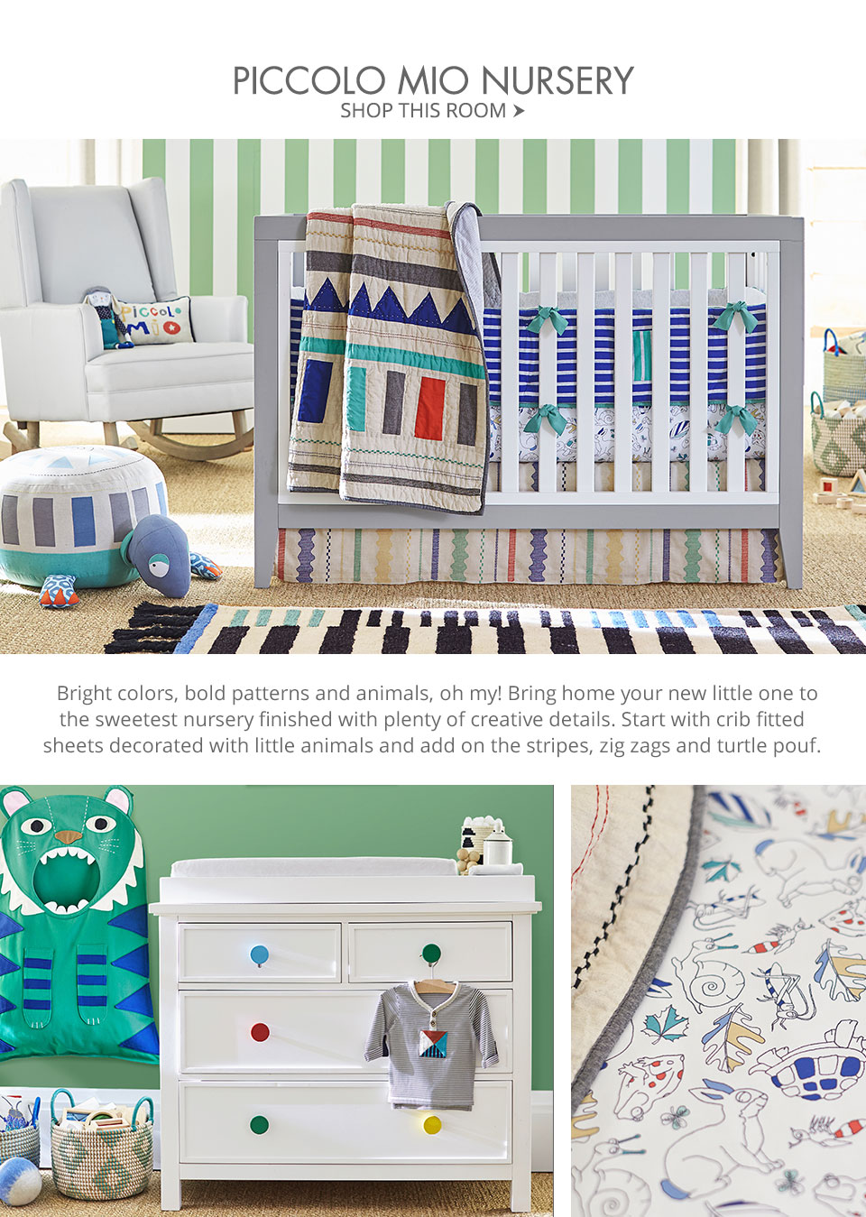 Margherita missoni sale crib mobile