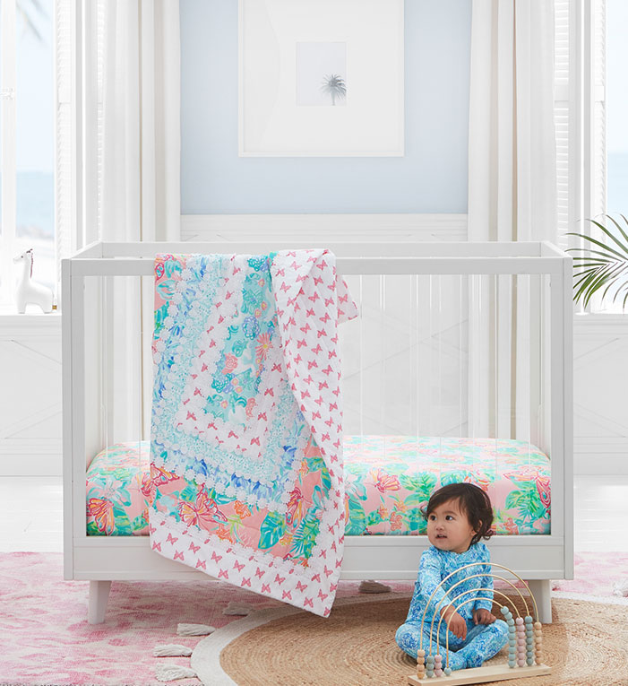 Lilly pulitzer new arrivals baby crib bedding