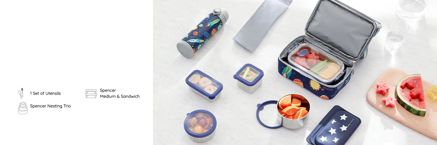 duo compartment lunch boxes