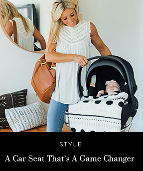 Style: A Car Seat That's A Game Changer