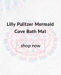 Lilly Pulitzer Mermaid Cove Bath Mat