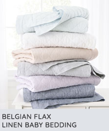 belgian flax linen baby bedding