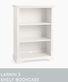 larkin 3 shelf bookcase