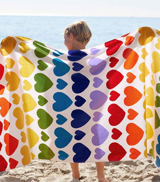 Kid beach towel