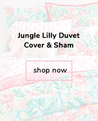 Jungle Lilly Duvet Covet & Sham