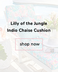 Lilly of the Jungle Indio Chaise Cushion