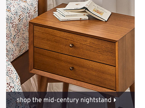 Shop the mid-century nightstand