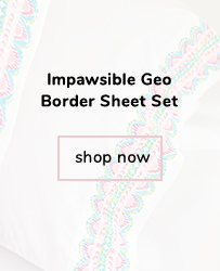 Impawsible Geo Border Sheet Set