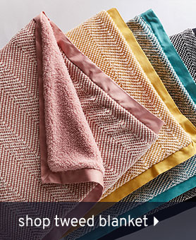 Shop the tweed blanket