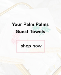 Your Palm Palms Guest Towels