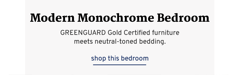 Modern Monochrome Bedroom