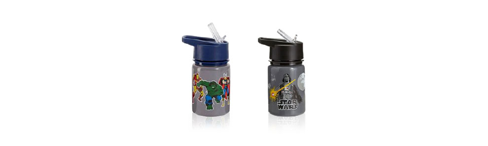 pottery barn kids - Safety Recall Darth Vader and Avengers Water Bottles