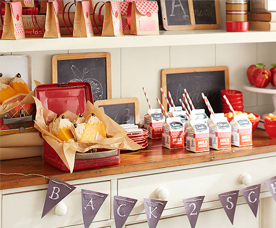Back to School Party Pottery Barn Kids