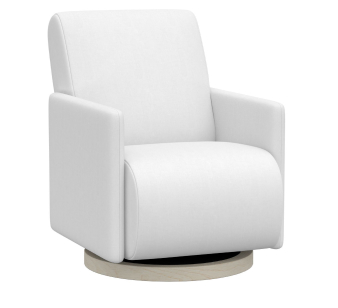 Mia Swivel Glider and Ottoman