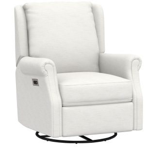 Minna Manual & Power Swivel Recliner