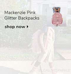 Mackenzie Pink Glitter Backpacks