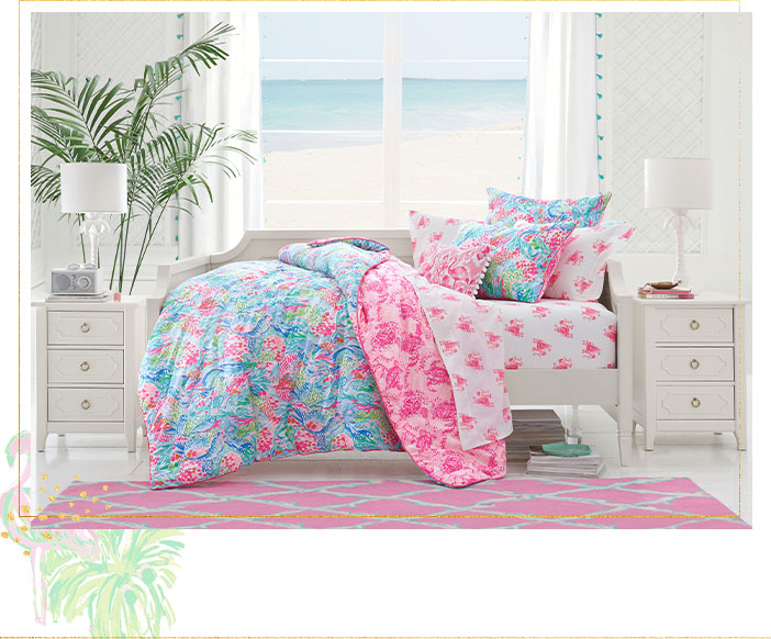 Mermaid Cove Bedroom. Shop This Room