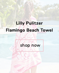 Lilly Pulitzer Flamingo Beach Towel